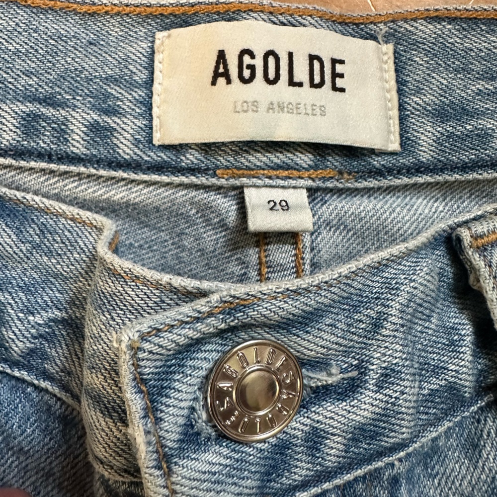 Agolde Jaime High Rise Classic In “Shakedown” Jean - image 4